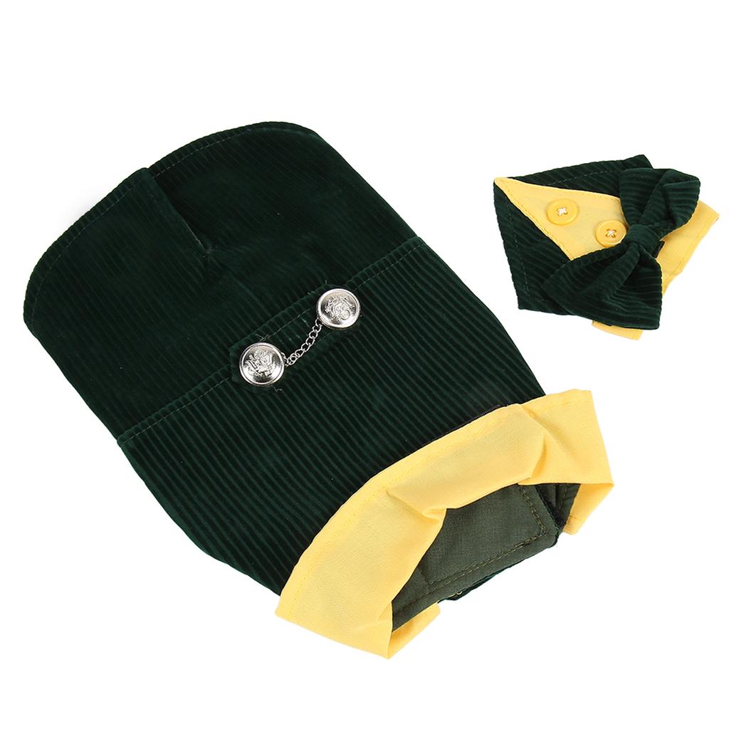 Dog Suit Costume Soft Comfortable Formal Bow Tie Dog Suit for Wedding Party Halloween Birthday Cosplay