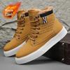 2025 Новые мужские ботинки Зимние плюшевые мужские сноубутсы Модные высококачественные повседневные спортивные туфли Уличные водонепроницаемые мужские ботильоны