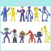 Красочный набор фигурок Roblox Rainbow Friends Playtime для детей