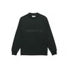 Essentials FW20 Logo Long Sleeve Top Men Tops Black FOG-FW20-244