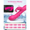 1 шт. Вибратор-кролик, стимулятор клитора, вибратор с 10 режимами вибрации, персональный массажер, секс-игрушки для женщин