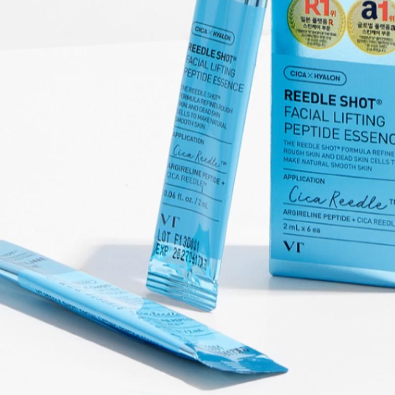 Vt Riddleshot Facial Lifting Peptide Essence 2ml 6pcs