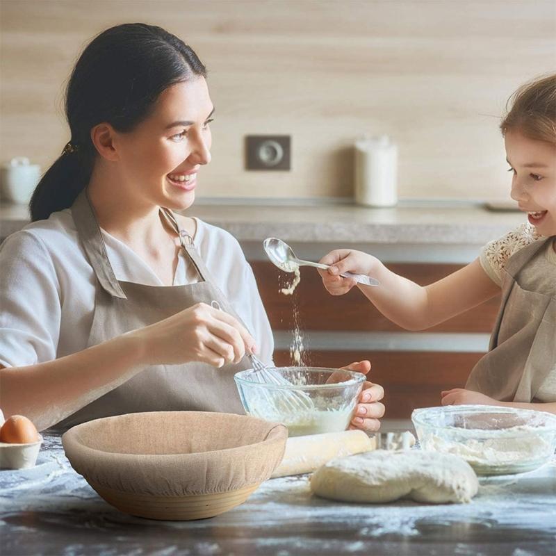 Корзина для естественной ферментации Круглая корзина для расстойки хлеба Практичные баннетоны для теста Корзины для хлеба Форма для хлеба