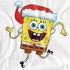 SpongeBob SquarePants Unisex Adult Santa Hat Christmas T-Shirt