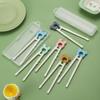Children's Cartoon Training Chopsticks - Cute, Rebound Practice Chopsticks for Easy Dining