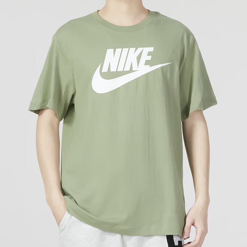 Nike T Shirts Men's Matcha Crew Neck Moderate AR5005-386