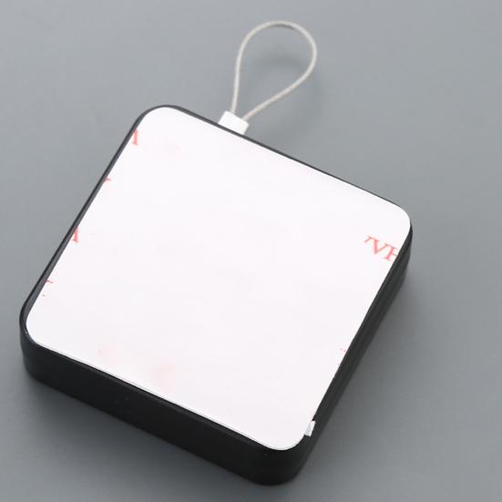 Автоматический дверной доводчик со стальной проволокой, регулируемый, без перфорации, самоклеящийся, настенный, для ванной комнаты