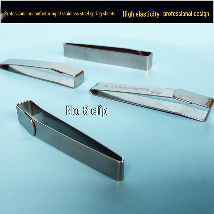 Изготовленный на заказ лист из нержавеющей стали с пружинным зажимом и приспособлением для гибки