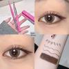 Qi and Blood Eye Makeup~Dual-Ended Eyeliner Gel Pen with Ultra-Fine Angled Eyeliner Brush, Red-Brown to Red, for Lower Eyelid Application