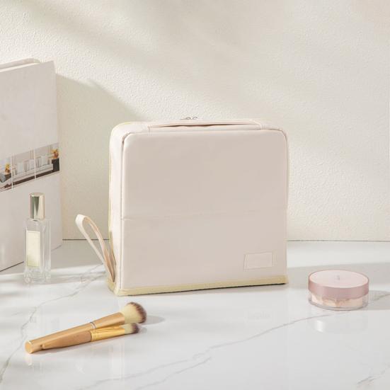 Косметичка большой емкости с застежкой-молнией, водонепроницаемая многофункциональная дорожная косметичка, органайзер для косметики