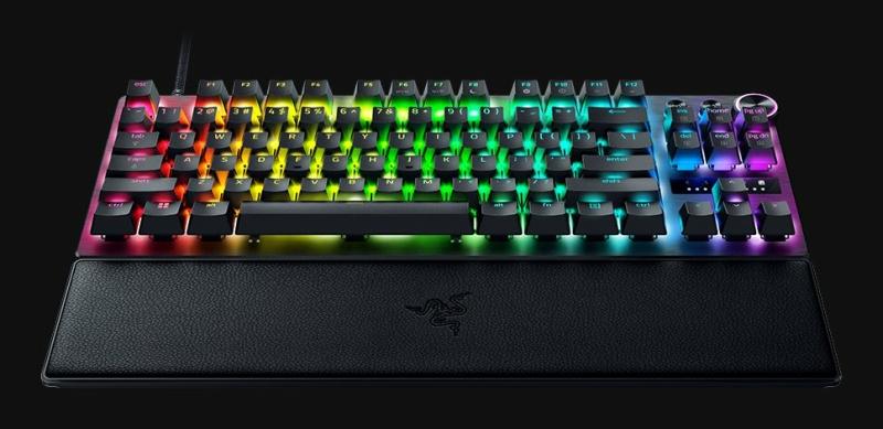 Razer Huntsman V3 Pro Tenkeyless Wired Gaming Keyboard RGB, US, Black