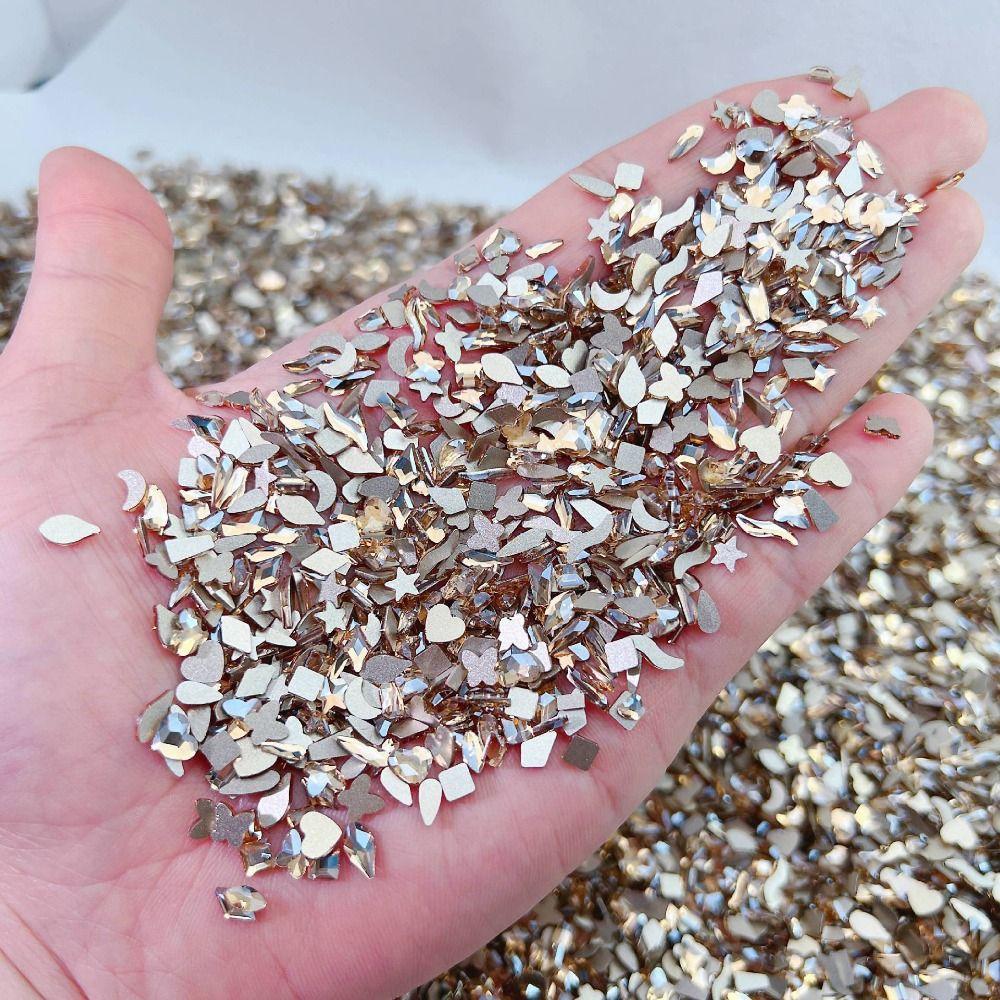 50 шт./упак., украшение для ногтей с мультяшным узором, яркие цвета, красота для дизайна ногтей для детей и взрослых