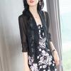 Summer New Sunscreen Clothes Women's Thin Small Shawl Air-conditioned Shirt Short Outer Cardigan Top