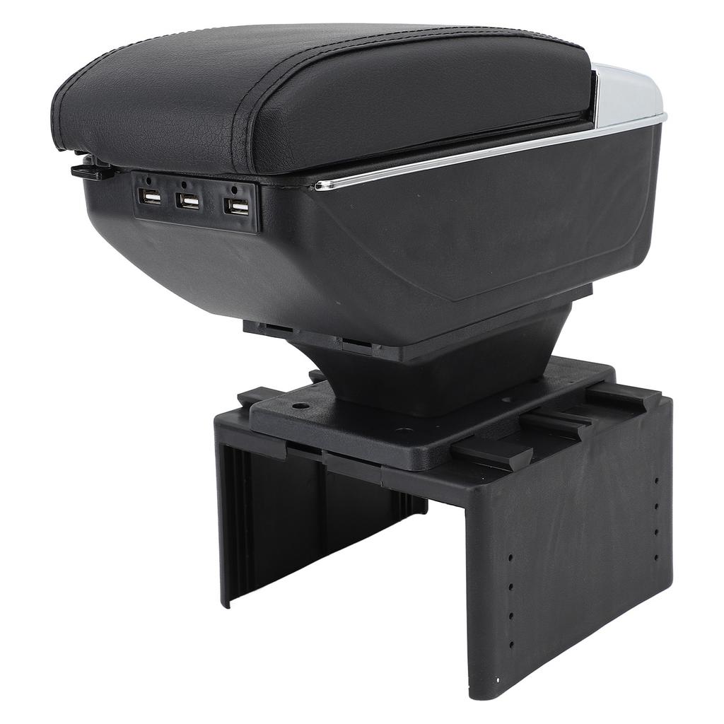 Передний центральный подлокотник консоли, выдвижной подлокотник, органайзер, чехол для хранения, универсальный, подходит для большинства