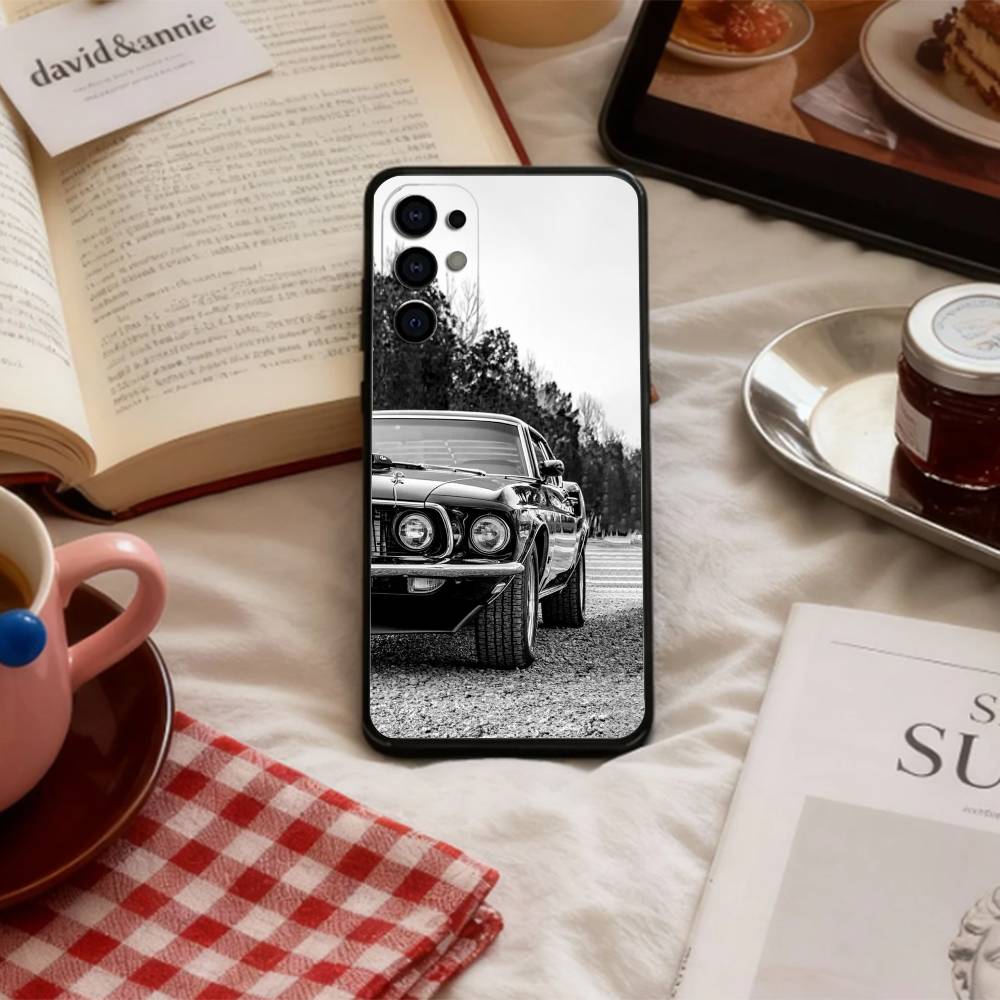 Cool Classic R-Racing M-Mustang Phone Case For Samsung S 25,24,23,22,30,21,10,9,Ultra,Plus,Lite,FE,4,5 G Soft Black Case