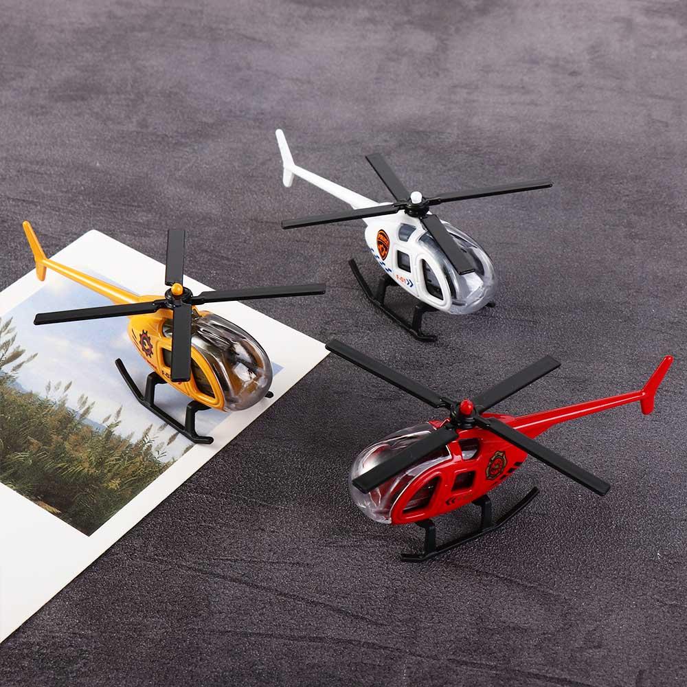 Kids Gift Zinc Zinc Alloy Airplane Model Diecast Helicopter Toy Simulation Helicopter Helicopter Model Toys