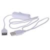 1Pc 1M Usb Cable With Switch On/Off Cable Extension Toggle For Usb Lamp Usb Fan