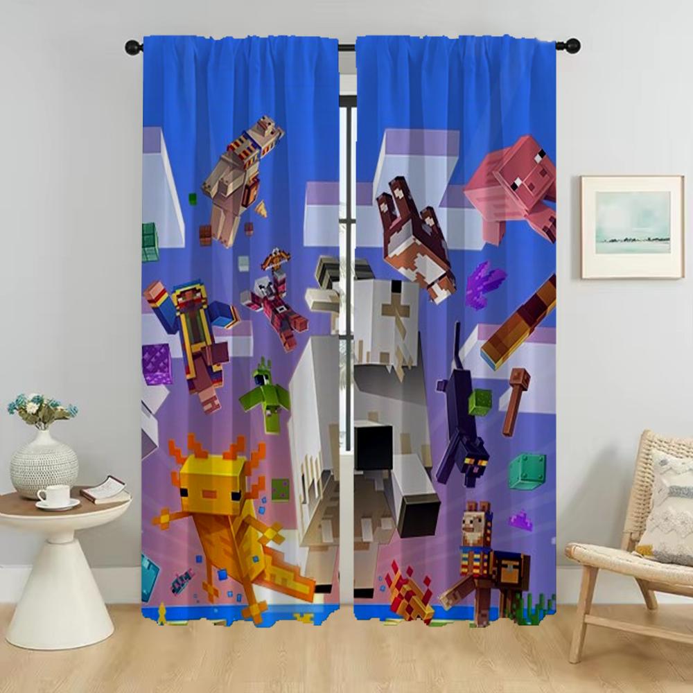 Mine-crafts Противомоскитные шторы для камеры Шторы для детской комнаты Шторы для окон в комнату 2 Панельная гостиная Современный