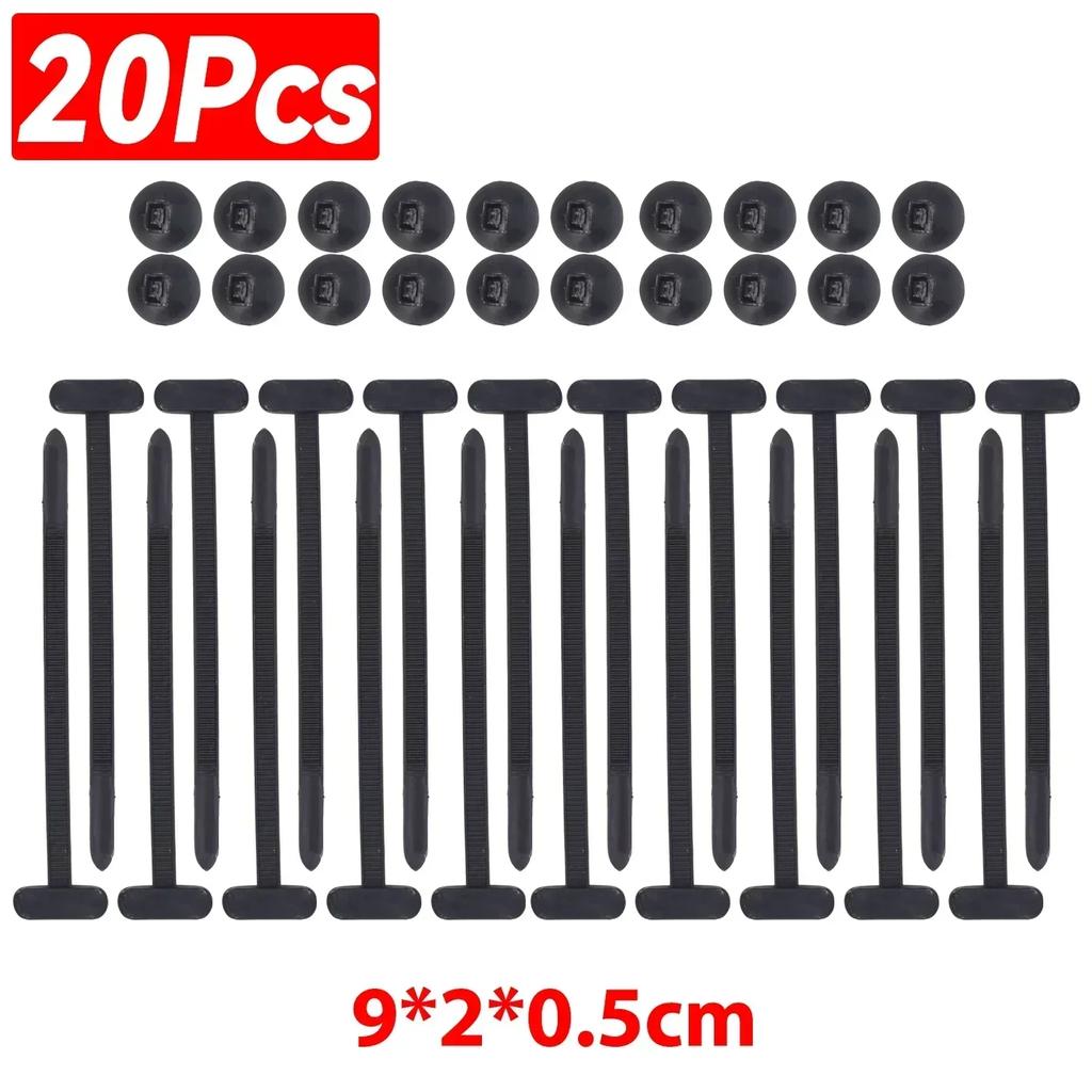 Универсальный самоблокирующийся многофункциональный набор зажимов Нейлоновая клипса-пряжка Автомобильная крепежная клипса для автомобильных крепежей Крылья Багажник Аксессуар