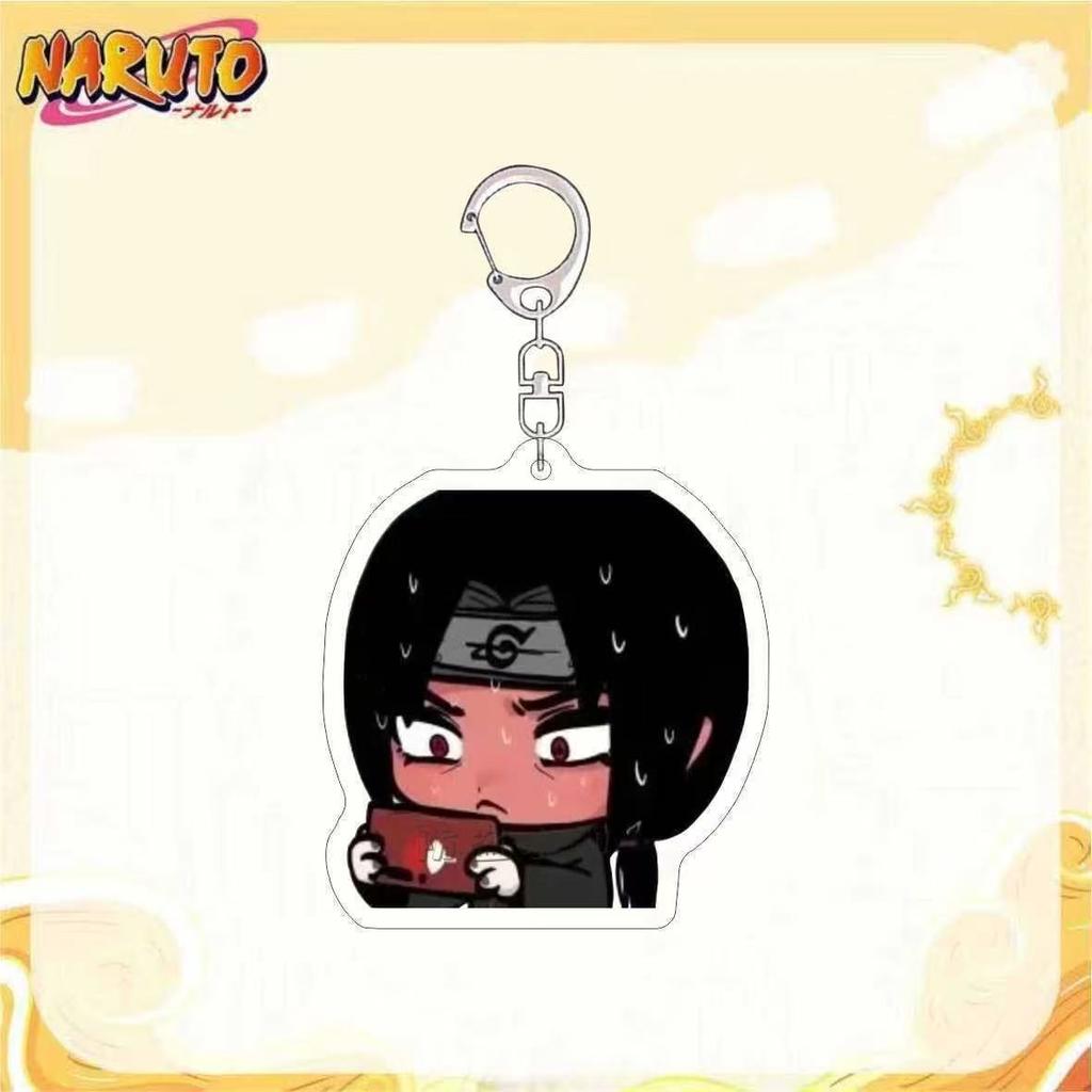 Аксессуары для акриловых брелоков Аниме Наруто Брелок для ключей с рисунком из мультфильма Узумаки Наруто