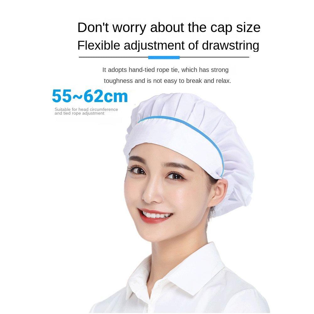 Mesh Chef Hat Work Wear Cooking Hygienic Cap Chic Hair Nets Cap  Food Service