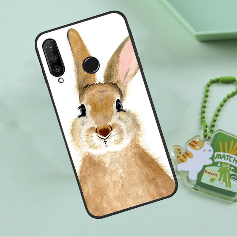Милый Кролик Для Huawei Nova 12s 12i 11i 7i 8i 9 10 SE Y91 Y90 Y60 Y70 Y72 Y61 P60 Pro P30 P40 Lite Чехол