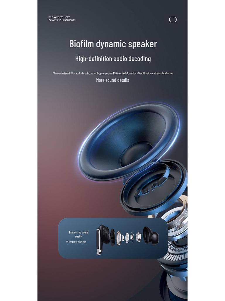 Беспроводные Bluetooth-наушники-вкладыши V8 Display A9pro с AI-переводом и шумоподавлением A10ANC V20