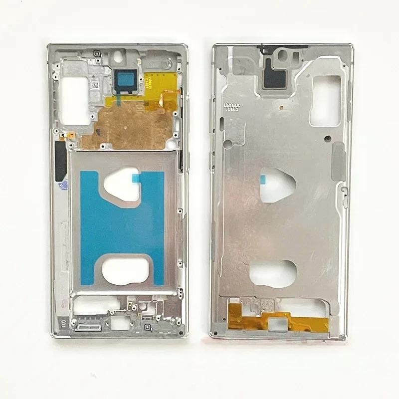 Middle Frame Bezel For Samsung Galaxy Note 10 Plus Note10+ Bracket Moblie Repair LCD Screen Refurbish