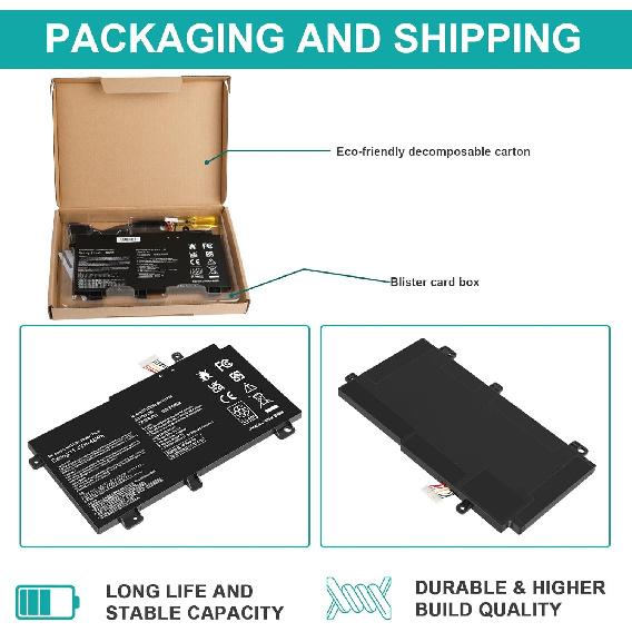 B31N1726 Laptop Battery for Asus FX80 FX80G FX80GD FX80GE FX80GM FX86 FX86FE FX86FM TUF FX504 FX504GE FX504GM FX505 FX505DT FX505DY FX505GE FX505GD