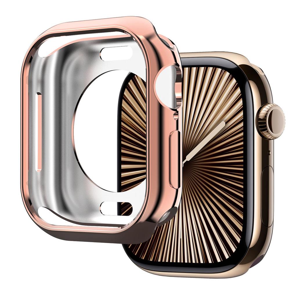 Полый чехол из ТПУ для Apple Watch 10 46 мм 42 мм Аксессуары БЕЗ Защиты экрана Мягкий Защитный бампер Чехол iWatch Серия 10 46 мм