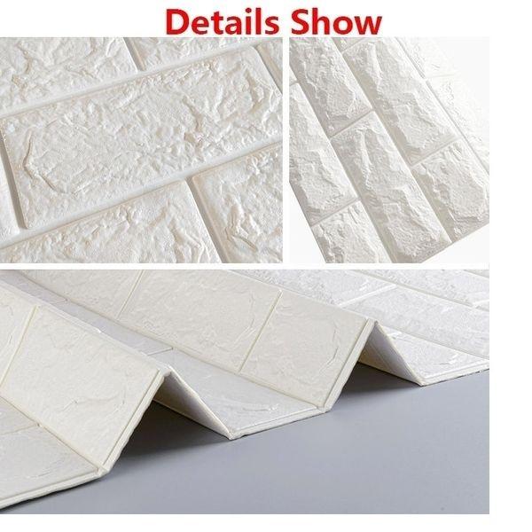 10/20 шт. 70*77CM3D самоклеящиеся наклейки на стену, украшение дома, наклейки на фон, водонепроницаемые и влагостойкие