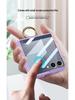 Матовый чехол-кольцо для Samsung Z Flip7: Высококлассная, Встроенная Защита Экрана