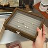 Large Capacity Jewelry Organizer Square Jewelry Display Tray  Ring/Earring Display