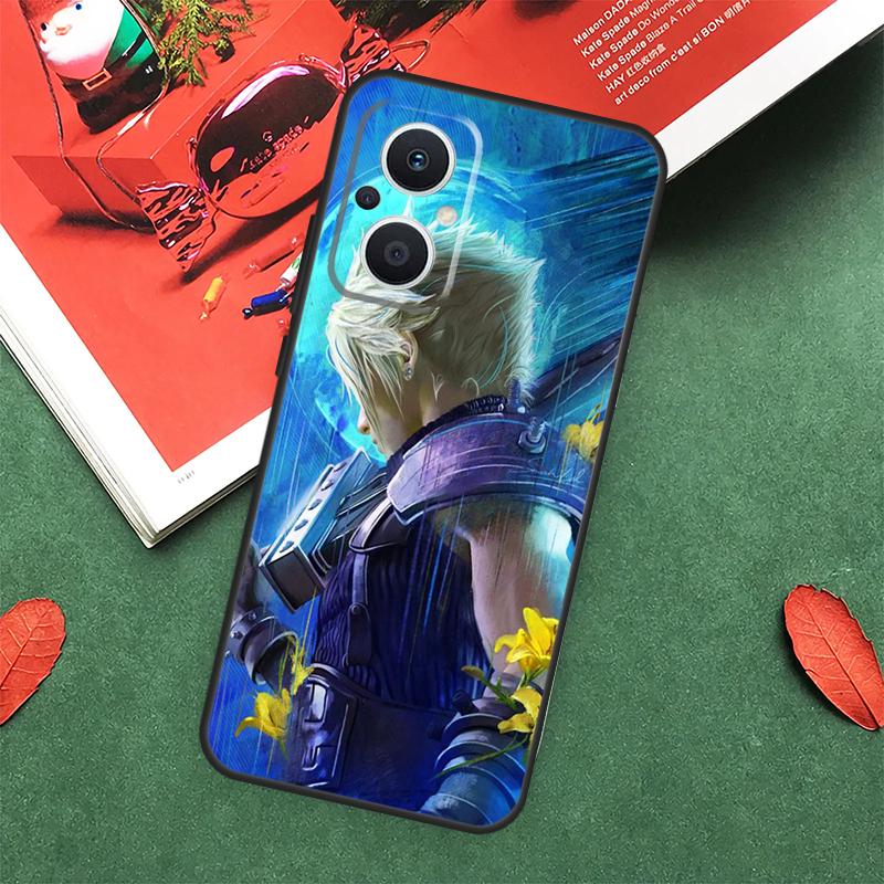 Final Fantasy VII Case For OPPO Reno 13F 14F 12F 11F 12 11 10 14 Pro 8T 8 Lite OPPO Find X9 X8 X6 X5 Pro Cover