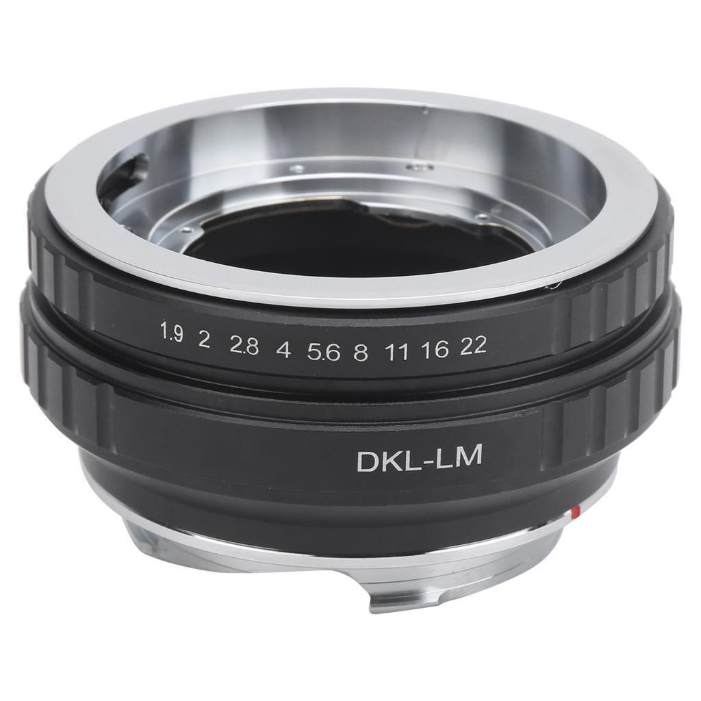 NEWYI DKLLM Lens Adapter Ring for DKL Mount Lens To Fit for Leica LM Mount Camera Body