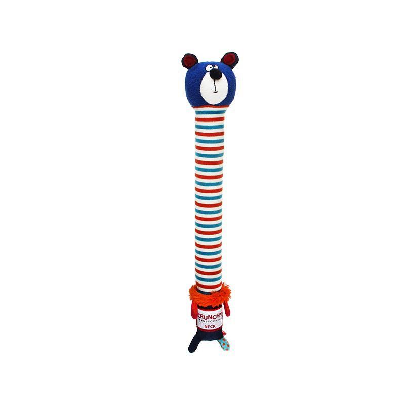 Plush Dog Toy Chewing Teething - Squeaky Interactive Pet Small Dogs Bear Rabbit Cat Designs