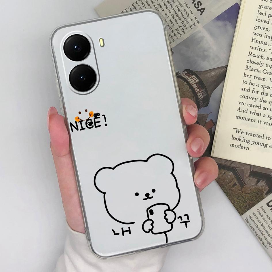 Чехол для Xaimo Poco F3 F4 X7 X6 X5 X4 X3 M5 M6 M7 14T 15 Pro Plus с красивым рисунком для девочек, прозрачный силиконовый защитный корпус для объектива Xiaomi Capa