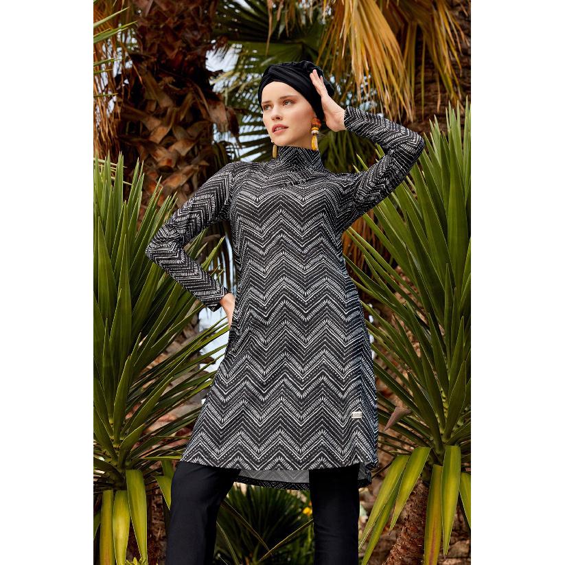 AYRAERYNA Курунг Кедах Калила Вышитый Принтованный Сулам