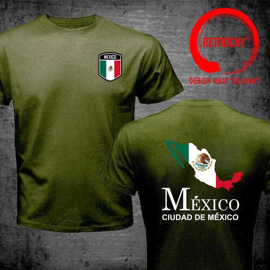 Funny Design Mexico Flag Map Shirt Unisex Fashion Trendy Casual Clothing Stylish Tops Tee Shirt Leisure Tshirt Unisexs Tshirt