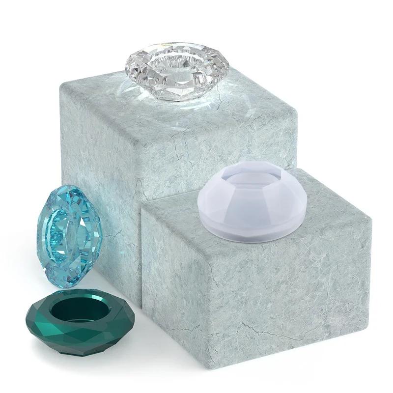 Подсвечник из эпоксидной смолы Форма для подсвечника Силиконовые формы Изготовление ювелирных изделий своими руками Изделия ручной работы Домашний декор