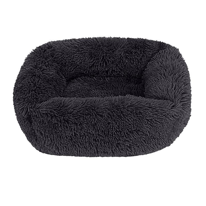 Кровать для домашних животных для собак Мягкий диван Пушистые аксессуары Корзина Корзины Большие Маленькие Большие Подушки Домашние животные Собаки Щенки Будка Подстилка Кровати Кошки