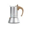 JUSTINLAU 3/6 Cups Moka Coffee Maker Pot Aluminum Coffee Pot for Kitchen Italian Mocha Espresso Latte Stovetop Filter Barista