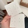 Star Moon Crown Geometric Stud Earrings 12-piece Set Japanese and Korean Small Delicate Earrings Sweet Girl Heart Earrings