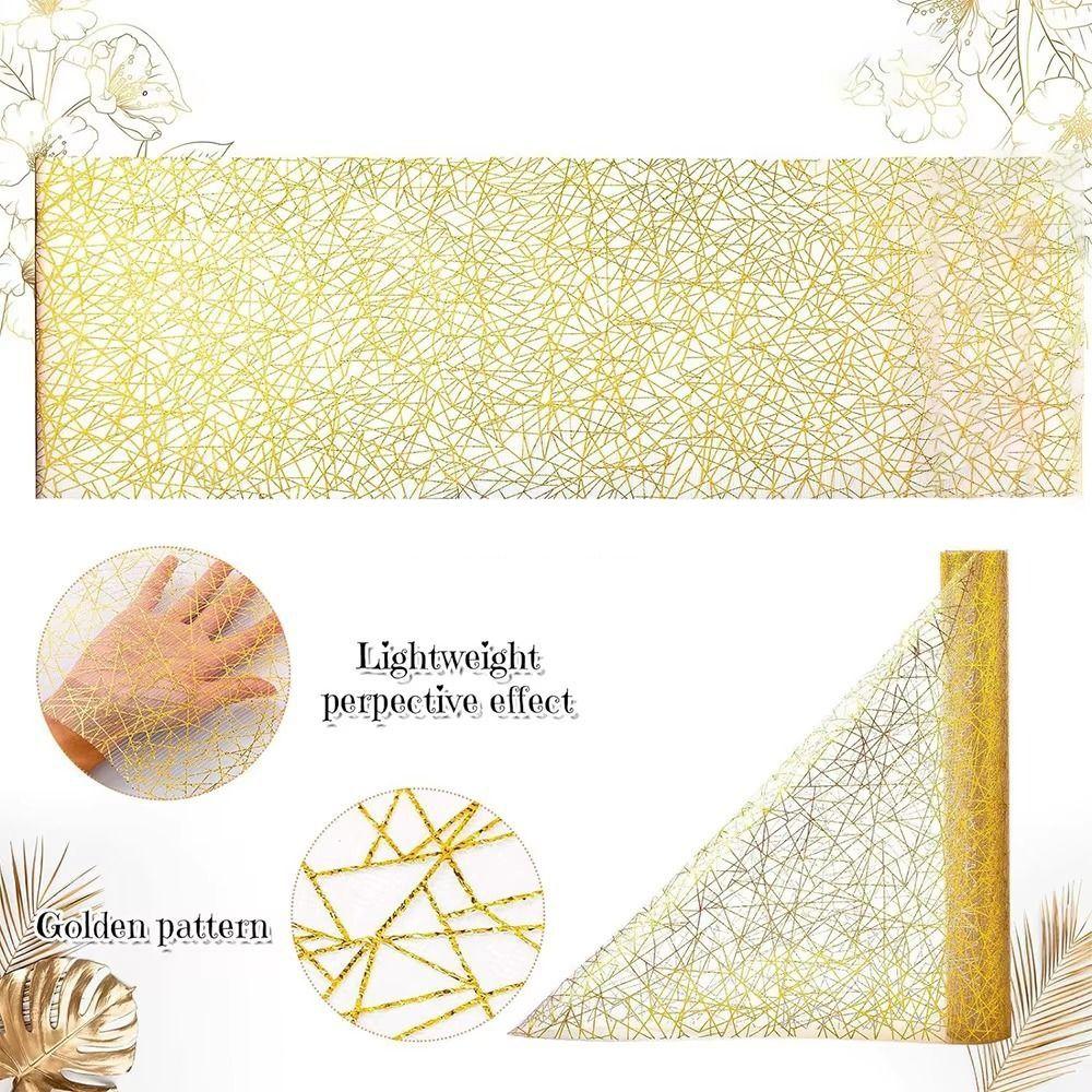 Bronzing Glitter Table Runner Rectangle Table Cloths Runner Metallic Table Runner  Party Decoration