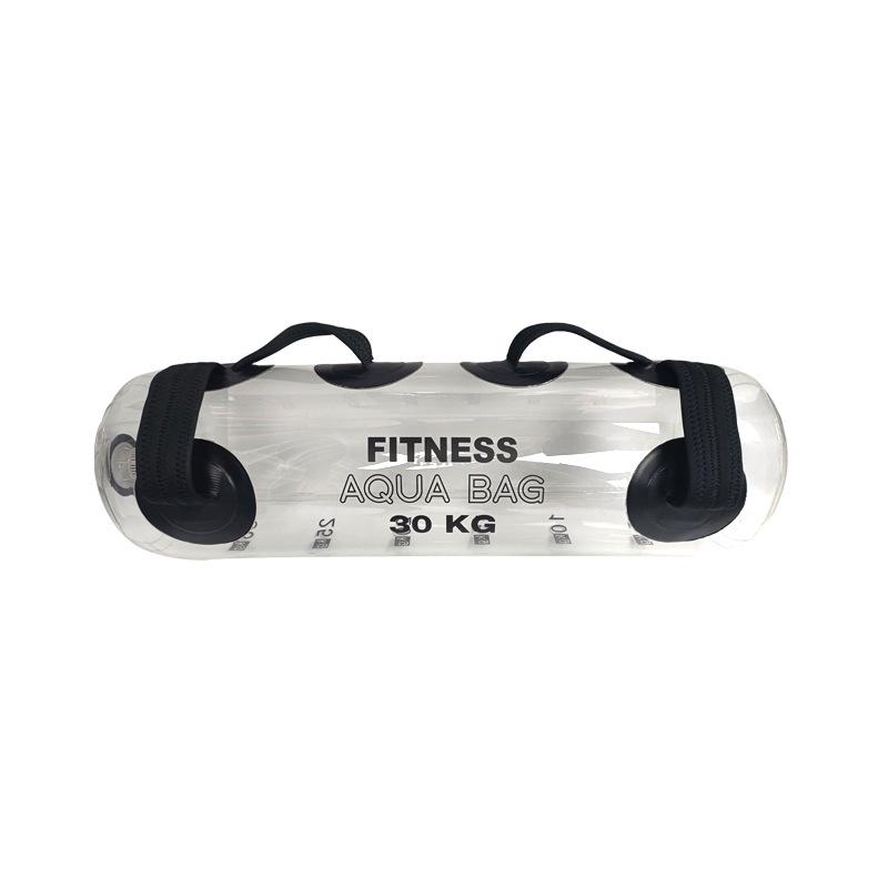 Clear PVC Water-Air Combo Fitness Bag: Weighted Squat Z Energy Pack for Balance Training