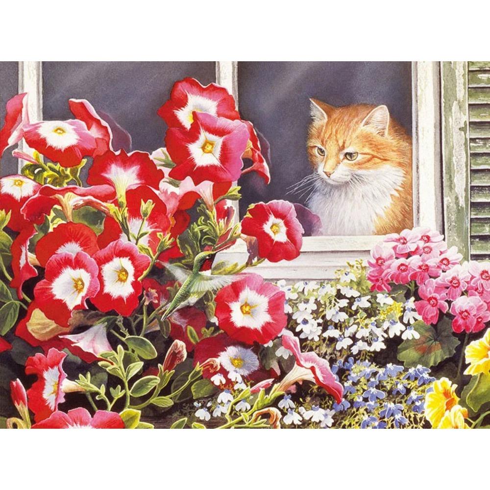 Diamond Painting Full Drill Owl Round Diamond Painting Handmade Mushroom Beautiful Fox Diy Diamond Mosaic Painting Home Decoration