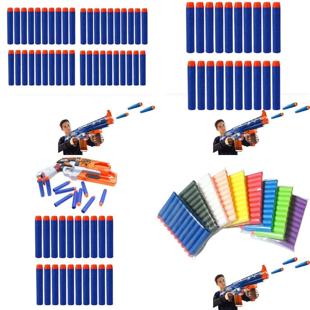 Высококачественные 7,2 см патроны из пены ЭВА для пистолетов с мягкими дротиками в нескольких цветах