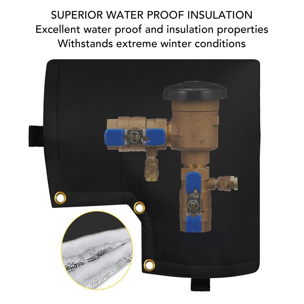 Уличный чехол для крана для зимы, морозозащитный, утолщенный, утепленный, водонепроницаемый, носок для уличного крана