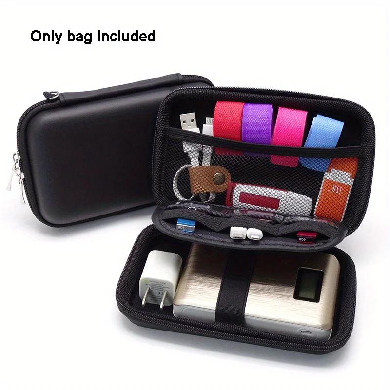 Removable Hard Disk Case Protective Case Charging Bank Organizer Bag Data Cable Earphone Storage Bag