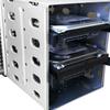 5 Slots 3.5inch HDD Case SATA SAS HDD Cage Rack Hard Driver Tray Caddy with Fan Space HDD Hard Drive Case Rack
